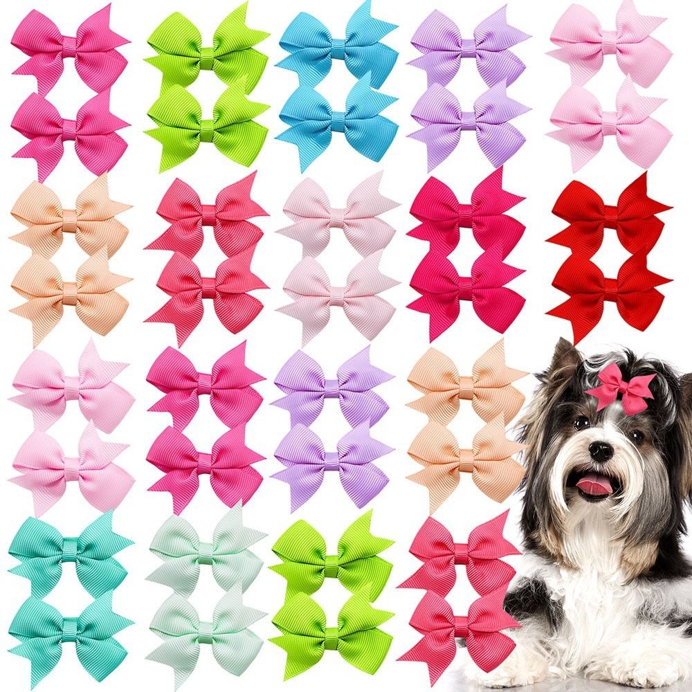 Tippet Line - 30Pcs Lovely Grosgrain Ribbon Hair Bows