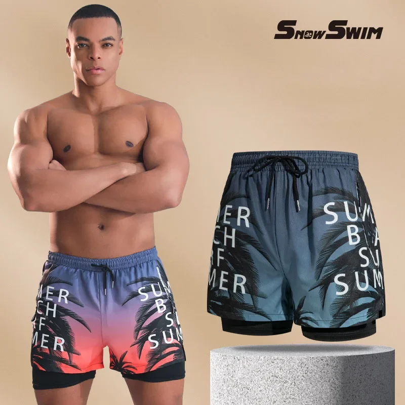 New Swim Trunks for Men Double - Saltwater Line review and price