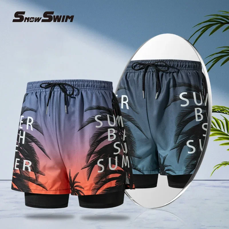 New Swim Trunks for Men Double - Saltwater Line review and price