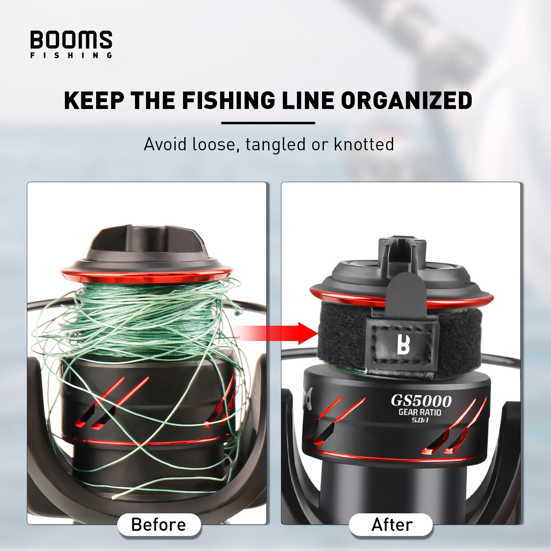 Booms Fishing SB1 4Pcs Spinnin - Fishing Line Dispenser review and price